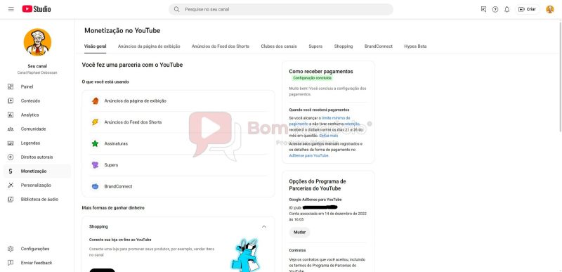 CANAL DO YOUTUBE DE 117K MONETIZADO - CULINARIA (COD-343) - Imagem 4