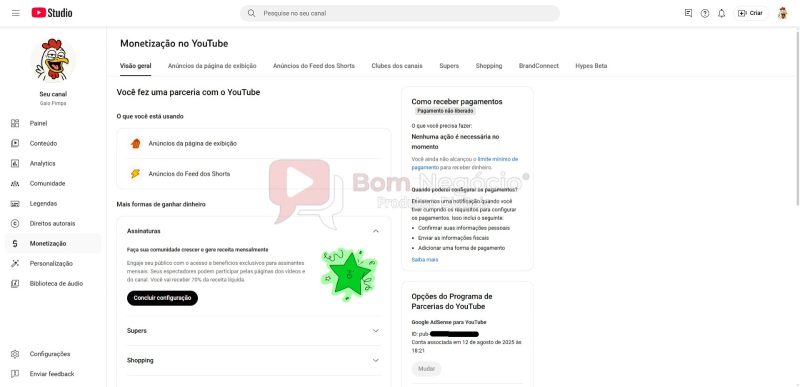 CANAL DO YOUTUBE DE 4K MONETIZADO - ANIMAIS (COD-346) - Imagem 4