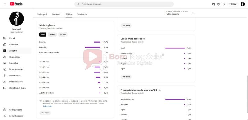 CANAL DO YOUTUBE DE 57K NÃO MONETIZADO - MOTIVACIONAL (COD-351) - Imagem 3