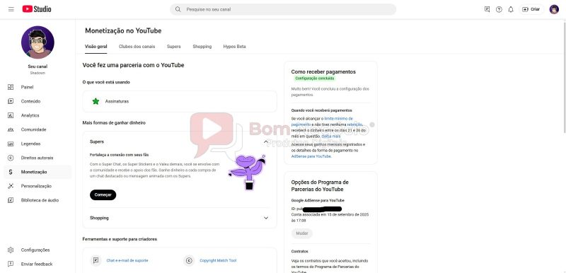 CANAL DO YOUTUBE DE 470K NÃO MONETIZADO - GAMES (COD-369) - Imagem 4