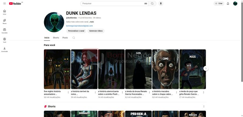 CANAL DO YOUTUBE DE 11K NÃO MONETIZADO - RELIGIÃO (COD-371)