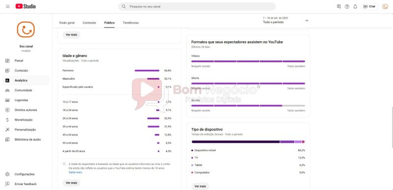 CANAL DO YOUTUBE DE 24K NÃO MONETIZADO - ENTRETENIMENTO (COD-375) - Imagem 3