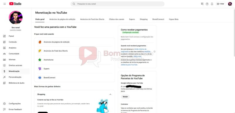 CANAL DO YOUTUBE DE 11K MONETIZADO - GAMES (COD-378) - Imagem 3