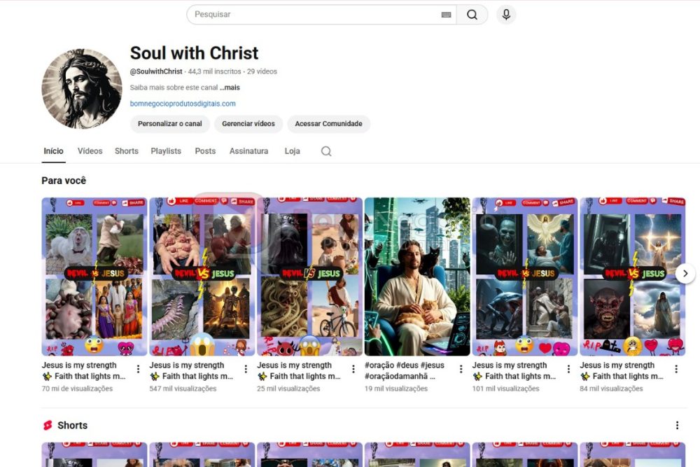 CANAL DO YOUTUBE DE 44K MONETIZADO-(COD-414)