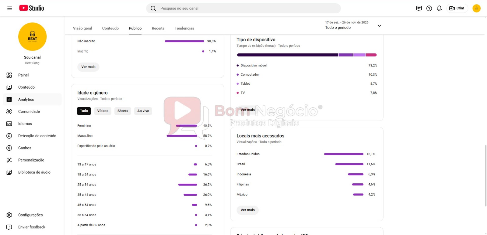 CANAL DO YOUTUBE DE 37K NÃO MONETIZADO-(COD-439) - Imagem 4