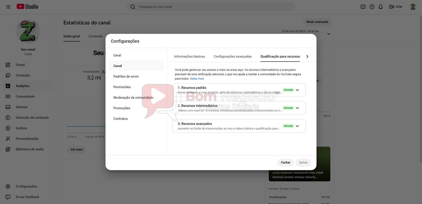 CANAL DO YOUTUBE DE 42K NÃO MONETIZADO - GAMES (COD-469) - Imagem 4