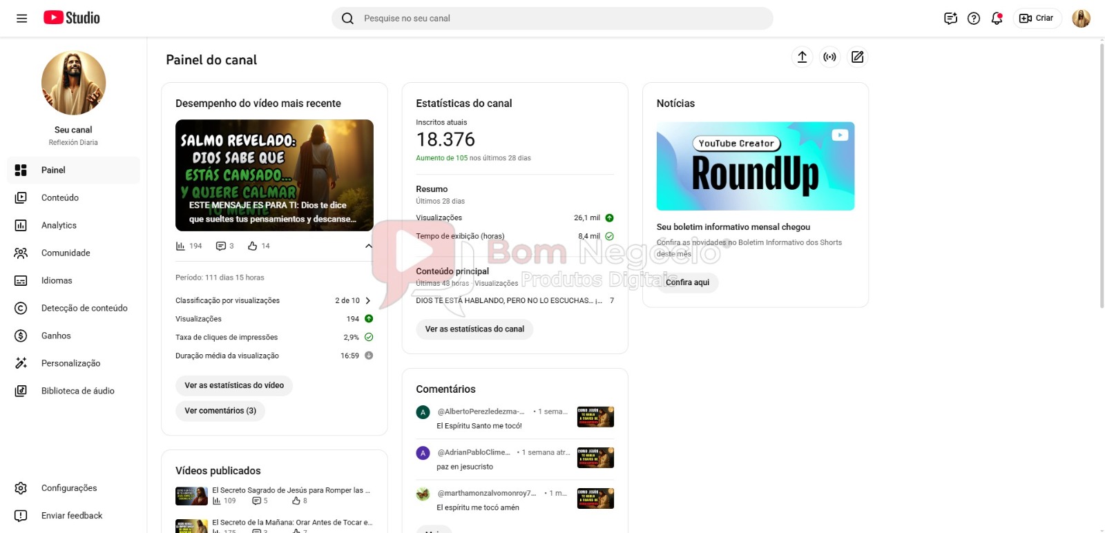 CANAL DO YOUTUBE DE 18K NÃO MONETIZADO - GAMES (COD-488) - Imagem 2
