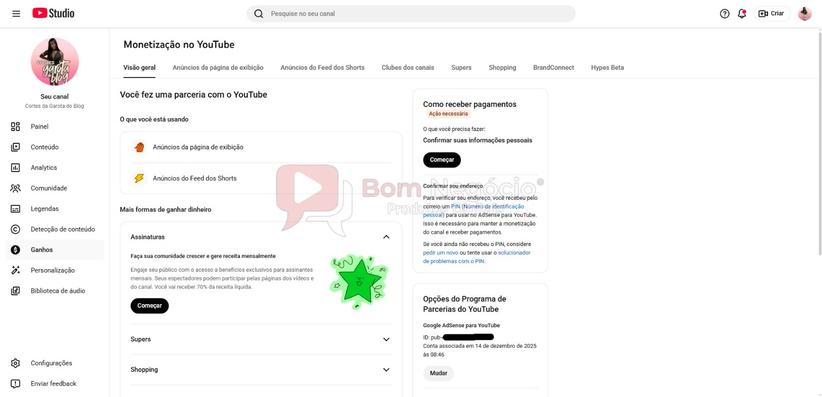 CANAL DO YOUTUBE DE 3K MONETIZADO - ENTRETENIMENTO (COD-500) - Imagem 4