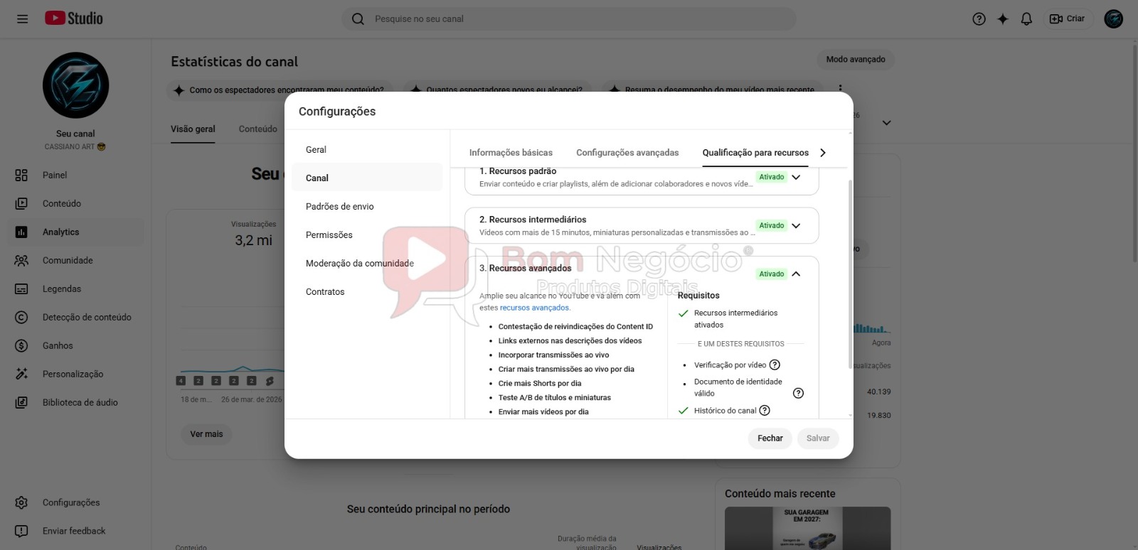 CANAL DO YOUTUBE DE 114K NÃO MONETIZADO - ENTRETENIMENTO (COD-600) - Imagem 4